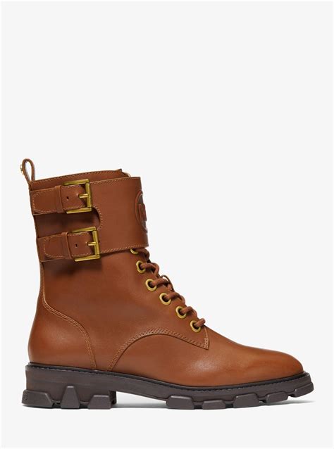 Ridley Leather Combat Boot 